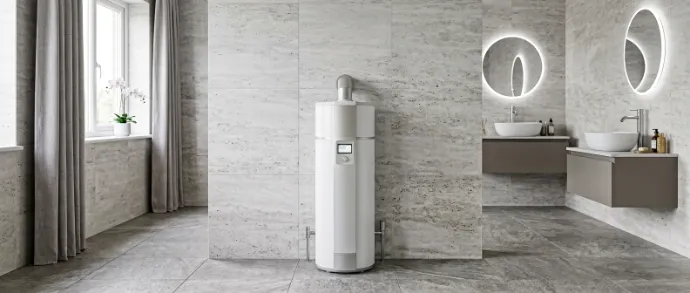 Warmtepompboiler voor sanitair warm water